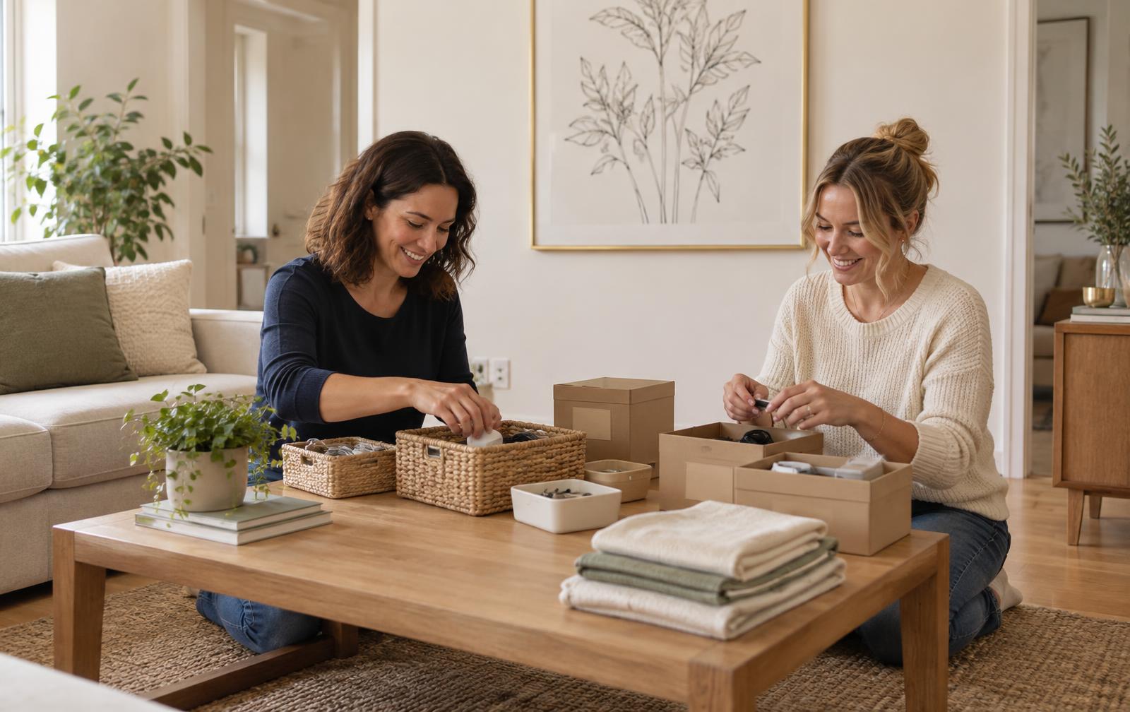Pre-sale decluttering
